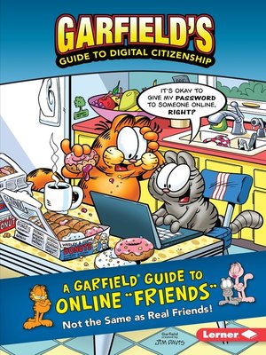 cover image of A Garfield &#174; Guide to Online "Friends"
